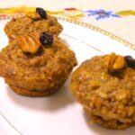 Muffins de maçã e nozes