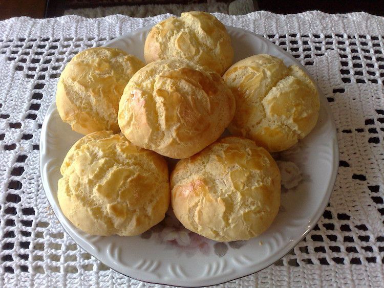 Pão de mandioquinha com batata