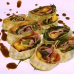 Wrap de lombo com manga