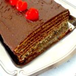 Torta de chocolate com amêndoas