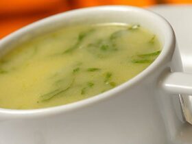 Caldo Verde com Mandioquinha