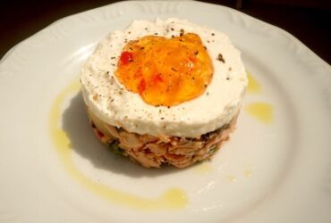 Tartare de Salmão Cozido