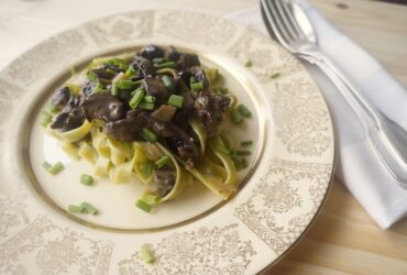 Fettuccine ao molho de funghi