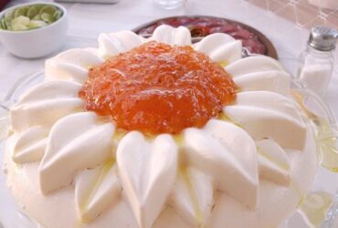 Mousse de queijo zero lactose