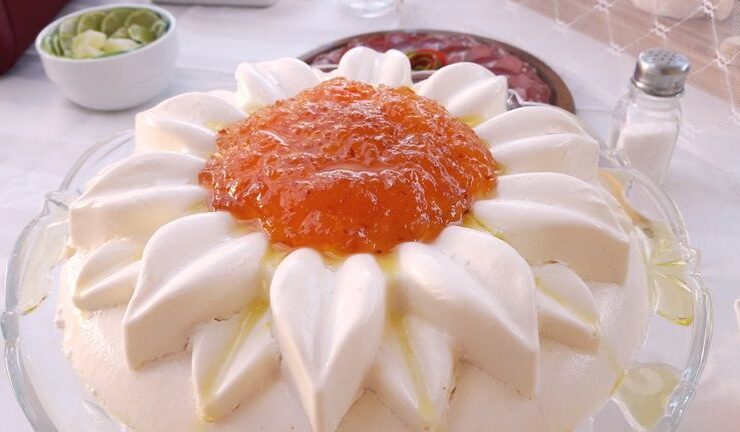 Mousse de queijo zero lactose