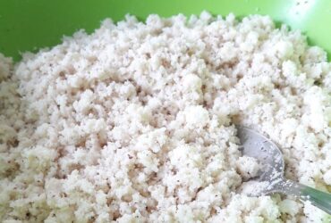 Ricota vegana de polpa de castanhas