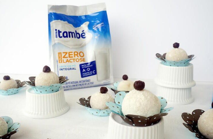 Docinho de leite em pó zero lactose