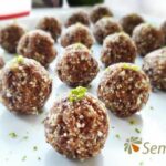 Docinhos de coco e castanhas sem leite e sem glúten