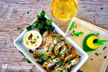 iscas de frango com iogurte zero lactose