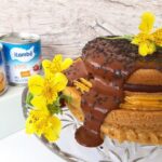 Naked Cake de maracujá e chocolate zero lactose