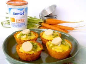 Tarteletes de palmito com requeijão zero lactose